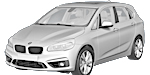 BMW F45 C2086 Fault Code